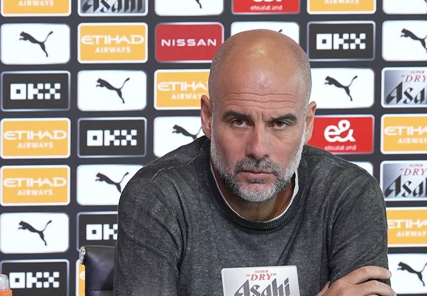 曼城遭打击！瓜迪奥拉发布会上确认：哈兰德将伤缺5-7周